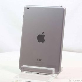 〔中古〕Apple(アップル) iPad mini 2 16GB スペースグレイ ME276J／A Wi-Fi〔348-ud〕