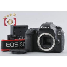 【中古】Canon キヤノン EOS 80D デジタル一眼レフカメラ