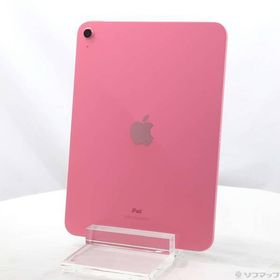 〔中古〕Apple(アップル) iPad 第10世代 64GB ピンク MPQ33J／A Wi-Fi〔258-ud〕