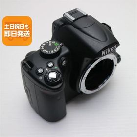 超美品 Nikon D5000 ブラック ボディ 即日発送 Nikon デジタル一眼 本体 あすつく 土日祝発送OK