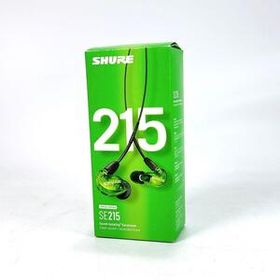 【希少美品】SHURE SE215SPE-GN-A イヤホン グリーン 限定
