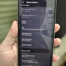 Google Pixel 7a sim フリー