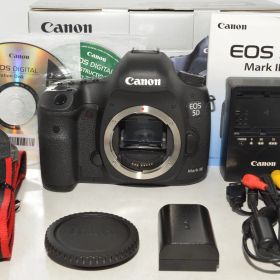 【945ショットの特上品】 Canon キヤノン EOS 5D Mark III ボディ EOS5DMK3 ＃9016