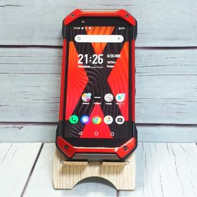 au 京セラ TORQUE 5G KYG01 レッド 本体 白ロム SIMロック解除済み SIMフリー C047380