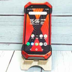 au 京セラ TORQUE 5G KYG01 レッド 本体 白ロム SIMロック解除済み SIMフリー B041177