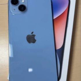［値下げ］iPhone 14plusブルー 128GB simフリ