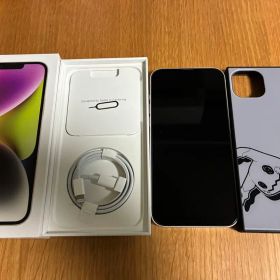 美品Apple iPhone14Plus ホワイト 本体128g