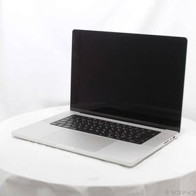 〔中古〕Apple(アップル) MacBook Pro 16.2-inch Late-2021 MK1E3J／A Apple M1 Pro 10コアCPU_16コアGPU 16GB SSD512GB シルバー 〔14.7 Sonoma〕〔198-ud〕