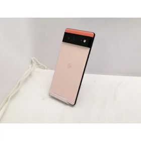 【中古】Google au 【SIMフリー】 Pixel 6 カインダコーラル 8GB 128GB GR1YH【中野】保証期間1ヶ月【ランクB】