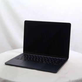 ソフマップ 〔中古品〕 MacBook Air 13.6-inch Mid-2022 MLY33J／A Apple M2 8コアCPU_8コアGPU 8GB SSD256GB ミッドナイト 〔15.3 Sequoia〕【276】