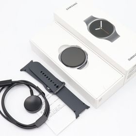 サムスン(SAMSUNG)の【美品】SAMSUNG Galaxy Watch8 44mm SM-L330NDAJXJP グラファイト スマートウォッチ サムスン ギャラクシーウォッチ 本体(腕時計(デジタル))