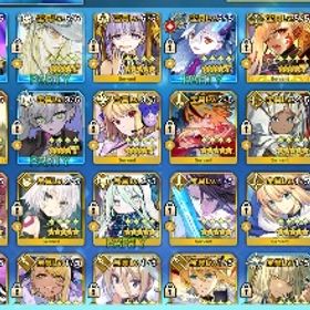 FGO 引退 星5宝具5Lv.120 4体 無基名9あり！