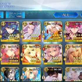 fgo 半引退ログイン勢垢(課金額80万以上)/人権サポ多数/ロード・...