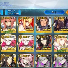 FGO スペースエレシュキガル6体 リリス5体 人権サポート複数