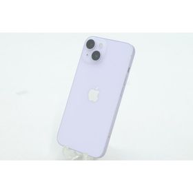 [中古]SIMフリー Apple iPhone14 128GB Purple A2881 MPUY3J/A