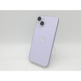 【中古】Apple au 【SIMフリー】 iPhone 14 128GB パープル MPUY3J/A【鹿児島中町】保証期間１ヶ月【ランクB】