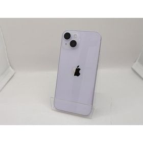 【中古】Apple docomo 【SIMフリー】 iPhone 14 128GB パープル MPUY3J/A【大須】保証期間１ヶ月【ランクB】