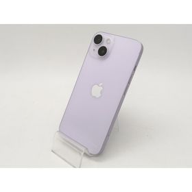 【中古】Apple au 【SIMフリー】 iPhone 14 128GB パープル MPUY3J/A【川越クレアモール】保証期間１ヶ月【ランクA】