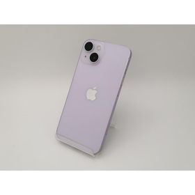 【中古】Apple au 【SIMフリー】 iPhone 14 128GB パープル MPUY3J/A【三宮センター】保証期間１ヶ月【ランクA】