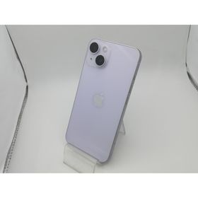 【中古】Apple 楽天モバイル 【SIMフリー】 iPhone 14 128GB パープル MPUY3J/A【新橋烏森通り】保証期間１ヶ月【ランクA】