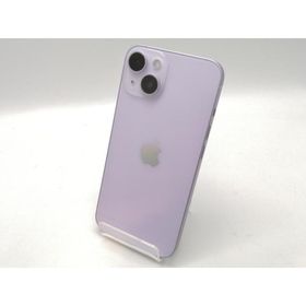 【中古】Apple 楽天モバイル 【SIMフリー】 iPhone 14 128GB パープル MPUY3J/A【高崎モントレー】保証期間１ヶ月【ランクA】