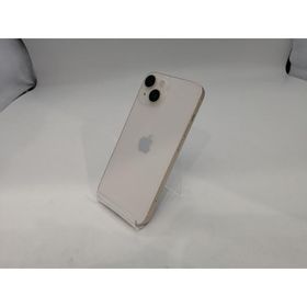 【中古】Apple docomo 【SIMフリー】 iPhone 14 128GB スターライト MPUQ3J/A【浜松駅前】保証期間１ヶ月【ランクA】