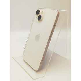【中古】Apple 国内版 【SIMフリー】 iPhone 14 128GB スターライト MPUQ3J/A【秋葉4号】保証期間１ヶ月【ランクA】
