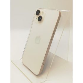 【中古】Apple 国内版 【SIMフリー】 iPhone 14 128GB スターライト MPUQ3J/A【秋葉4号】保証期間１ヶ月【ランクA】