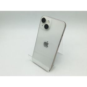 【中古】Apple 国内版 【SIMフリー】 iPhone 14 128GB スターライト MPUQ3J/A【柏】保証期間１ヶ月【ランクA】