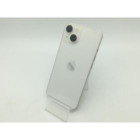【中古】Apple 国内版 【SIMフリー】 iPhone 14 128GB スターライト MPUQ3J/A【OSU301】保証期間１ヶ月【ランクA】