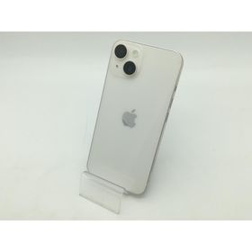 【中古】Apple 国内版 【SIMフリー】 iPhone 14 128GB スターライト MPUQ3J/A【OSU301】保証期間１ヶ月【ランクA】