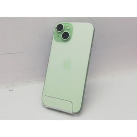 【中古】Apple 国内版 【SIMフリー】 iPhone 15 128GB グリーン MTMM3J/A【立川フロム中武】保証期間１ヶ月【ランクB】