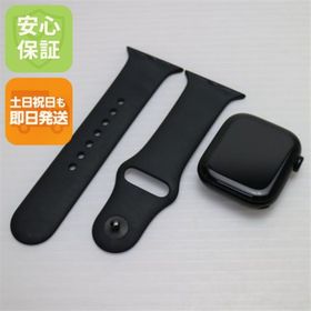 アップル(Apple)の超美品 Apple Watch Series 10 42mm Cellular セルラー ジェットブラック Watch APPLE 即日発送 土日祝発送OK M555(その他)