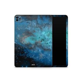 DesignSkinz - Compatible with iPad Pro 10.5" - Skin Decal Protective Scratch Resistant Vinyl Wrap - Blue and Teal Painted Universe_並行輸入
