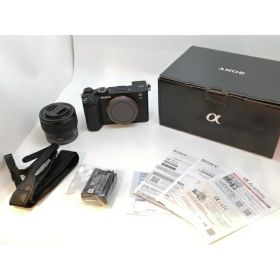 【中古】SONY α7C II ズームレンズキット ブラック ILCE-7CM2L(B)【津田沼】保証期間1ヶ月【ランクB】