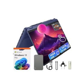 Lenovo IdeaPad Flex 5 14" WUXGA 2-in-1 Touch Laptop, 16GB RAM, 1.16TB Storage(1TB SSD ＆ 160GB Docking Station Set), AMD Ryzen 7 7730U, Windows 11, Fi