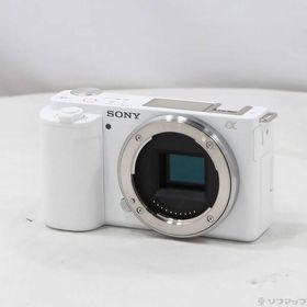 〔中古〕SONY(ソニー) VLOGCAM ZV-E10 ボディ ホワイト〔198-ud〕