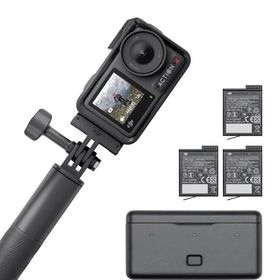 DJI アクションカメラ Osmo Action 4 アドベンチャー コンボ 【国内正規品】 4K/120fps対応 防水カメラ 1/1【宅急便】【C-2】