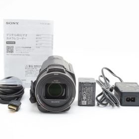 新品級 Sony ビデオカメラ FDR-AX60 付属品色々セット