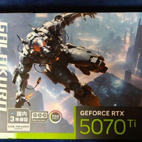 【極美品】玄人志向 GARAKURO GeForce RTX 5070Ti