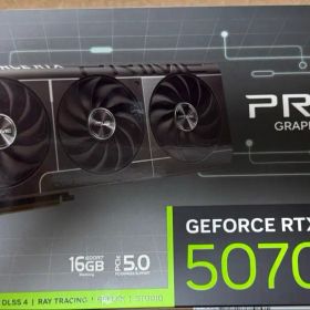新品未開封 Geforce RTX 5070ti 16GB ASUS Prime