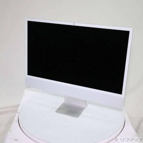 〔中古〕Apple(アップル) iMac 24-inch Mid-2021 MGPC3J／A Apple M1 8コアCPU_8コアGPU 8GB SSD256GB シルバー 〔14.8 Sonoma〕〔198-ud〕