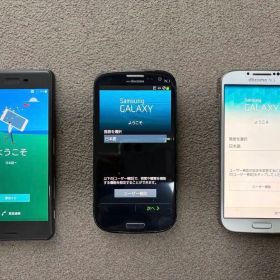 android スマホセット SC-03e、SC-04e、SOV33(au)