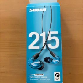 SHURE SE215 クリアブルー 有線イヤホン