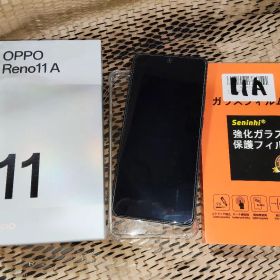 タイムセール‼️OPPO Reno11 A ダークグリーン本体 新品同様