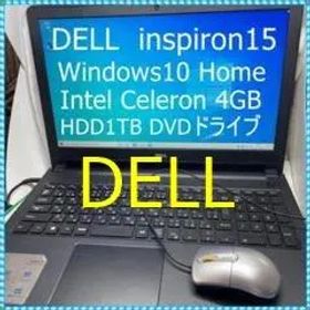 DELL Inspiron 15 ノートPC Intel Celeron