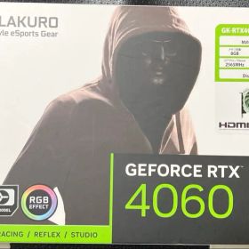 GeForce RTX 4060 玄人志向 ホワイト GPU rtx4060