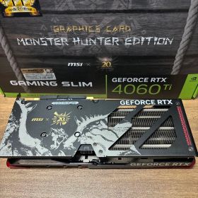 MSI RTX4060Ti モンハン20周年 リオレウス GPU＋コントローラー