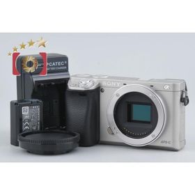 【中古】SONY ソニー α6000 ILCE-6000 シルバー ミラーレス一眼カメラ 多言語対応