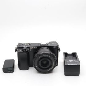 SONY ミラーレス一眼 α6000 パワーズームレンズキット E PZ 16-50mm F3.5-5.6 OSS ブラック ILCE-6000L B
